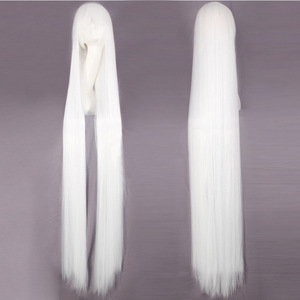 Peluca Sintética Ainizi al por Mayor, de 150 cm de Largo, Lisa, Resistente al Calor, de Color Sólido, para Cosplay de Halloween - Product Image 4