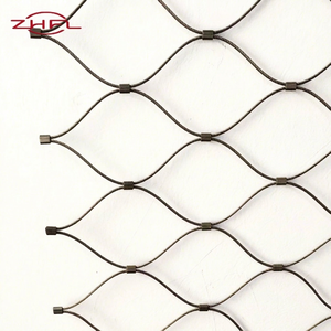 Premium Quality Stainless Steel <b>Wire</b> Rope Mesh Flexible Cable <b>Netting</b> for Modern Staircase Railing Infill Protection Fence - Product Image 1