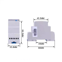 Relais miniature scellé triphasé à quatre fils Chint NJYB3-5 8 11 12 15 AC220V avec protection de séquence de phase et de coupure