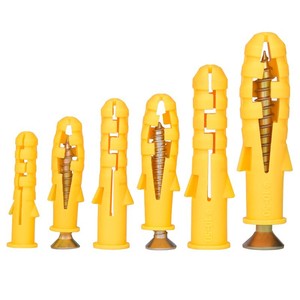 Baolian Plastic Expansion Tube 8 Mm Tapered Head Standard Type For General Use With Self Tapping Screw - Product Image 2