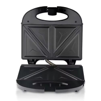 Machine à sandwichs et gaufres automatique de style européen pour la maison, cuisson double face, antiadhésive, alimentation USB, en plastique