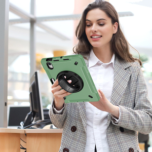 Dành Cho Apple <span class=keywords><strong>Ipad</strong></span> <span class=keywords><strong>Mini</strong></span> 6 2021 8.3 Inch Ốp Lưng Chống Sốc Lai Thời Trang Vỏ Máy Tính Bảng Hybrid Armor TPU PC Chân Đế - Product Image 5