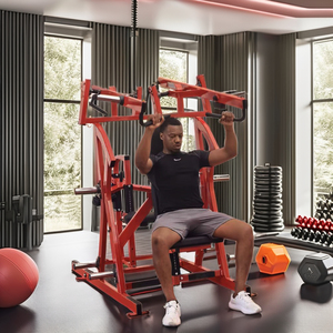 Équipement de fitness commercial : Nouvelle machine de musculation en acier pour press à la poitrine assis et lat pulldown, modèle K-2002 Commercia - Product Image 1