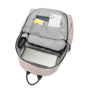 Mochila con estampado para <span class=keywords><strong>mujer</strong></span>, morral para ordenador portátil, resistente al agua, con <span class=keywords><strong>mango</strong></span> suave, para viajes al aire libre - Product Image 3