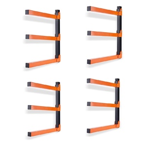 <span class=keywords><strong>Support</strong></span> <span class=keywords><strong>mural</strong></span> pour bois de construction, Étagère de rangement pour bois, Étagères robustes pour le stockage du bois, Organisateur de bois de garage robuste - Product Image 3