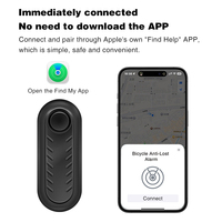Alarm Sepeda Nirkabel dengan Remote 110dB, Sensor Getar Anti Maling, Sistem Keamanan 2-in-1, Tahan Air untuk Sepeda