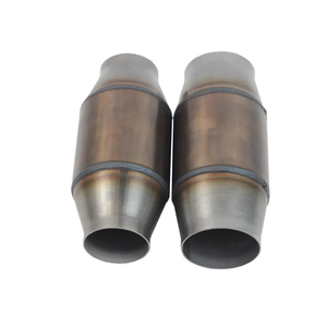 ตัวเร่งปฏิกิริยาทรงกลมเซรามิก<span class=keywords><strong>2</strong></span> "<span class=keywords><strong>2</strong></span>.5" <span class=keywords><strong>3</strong></span> "นิ้วเครื่องฟอกไอเสียเชิงเร่งปฏิกิริยาสากล EURO4 <span class=keywords><strong>3</strong></span>ทางปรับแต่งได้ - Product Image 4