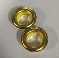 Fabricant d'usine or argent boutonnière 8mm 10mm 10.5mm 12mm 13mm œillets en argent nickelé personnalisés pour bannière de support X