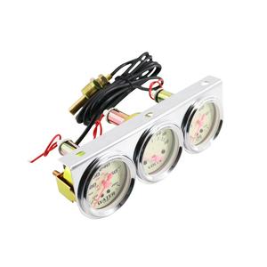 Wenle 2''52MM fabrika doğrudan satış evrensel mekanik üçlü ölçer kiti su sıcaklığı yağ basınç gerilim göstergeleri araç seti üçlü 3 - Product Image 4