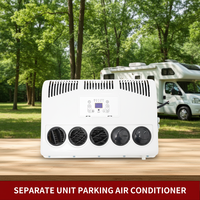 Climatiseur de stationnement pour camion Yuandu FTGC12 12V/24V, type sac à dos, 850W de puissance de refroidissement, faible consommation d'énergie, installation facile, silencieux et économe en énergie