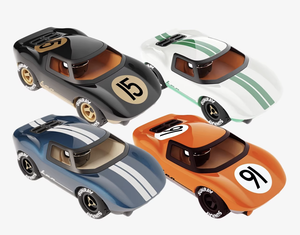 Playforever UK Auto <span class=keywords><strong>Giocattolo</strong></span> in Plastica Durevole Dipinta per Bambini, Ornamento Vintage Muscle Car in Scala 1:64 Personalizzabile - Product Image 2