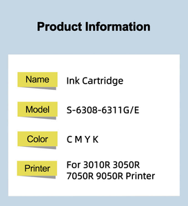 ชิปตลับหมึกอิงค์เจ็ทแบบใช้ร่วมกันได้จากโรงงานโดยตรง CMYK 1000 มล. สำหรับ ComColor 3010R 3050R 7050R 9050R S-6308 S-6309 S-6310 S-6311 - Product Image 2