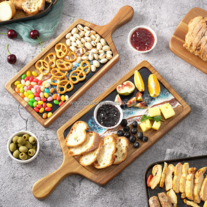 Woodsun Sea Wave resina Acacia madera <span class=keywords><strong>restaurante</strong></span> platos para servir <span class=keywords><strong>comida</strong></span> - Product Image 1