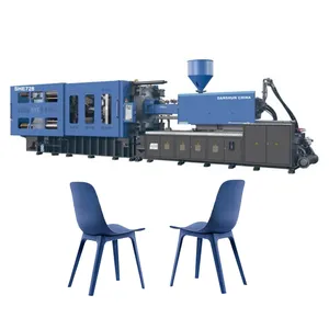 Reliable factory Sanshun 728ton B100 plastic chair injection molding machine with best price