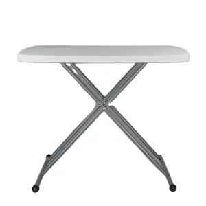 Alta Qualidade A Produção De Fábrica Por Atacado Entrega Rápida Plastic Camping Lightweight Easy Take Armário Piquenique Personal Table