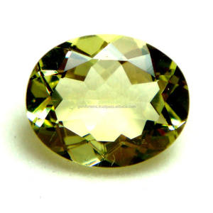 Haute qualité qualité à facettes trillion coupe naturel citron Quartz pierres précieuses en vrac calibré taille pierres pour la fabrication de bijoux à bricoler soi-même utilisation - Product Image 3