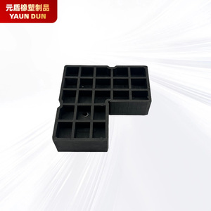 Supports d'angle en plastique Yaun Dun à 90 degrés pour tubes carrés, connexion porte-fenêtre, design minimaliste, installation facile - Product Image 2