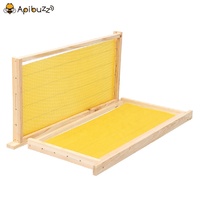 Langs troth Deep Waxed Wood Bee Hive Rahmen mit Wired Beeswax Foundation Imkerei ausrüstung Imkerei-Werkzeug versorgung Api cultura