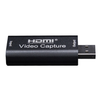 Super Mini carte de capture vidéo Streaming HD 4K HDMI vers USB2.0 Capture d'acquisition HD pour jeu/vidéo en direct