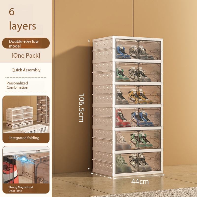 Blanco de 6 niveles [doble fila, 6 cortos]