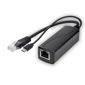 SDaPo PS0502 IEEE 802.3af 마이크로 USB 활성 <span class=keywords><strong>PoE</strong></span> 분배기 전원 이더넷 48V ~ 5V 2.4A 13W ABS - Product Image 2
