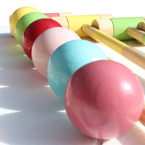 <span class=keywords><strong>Jeu</strong></span> de <span class=keywords><strong>croquet</strong></span> à six joueurs, ensemble de <span class=keywords><strong>croquet</strong></span> de 35 pouces avec maillets en bois de qualité supérieure - Product Image 3