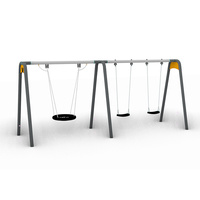 Aire de jeux extérieure pour parc d'attractions, aire de jeux flexible de petite taille pour enfants, utilisable en intérieur et en extérieur