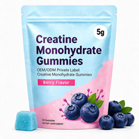 Bonbons gélifiés saveur naturelle OEM, 36 unités, 5g de protéines, compléments à base de plantes pour adultes, favorisent l'énergie et le développement musculaire, non destiné aux femmes enceintes