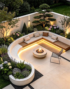 Ensemble table et chaises d'extérieur en teck moderne, résistant à l'eau et aux UV, pour villa, parc, cour, salle à manger, resort, patio, meubles <span class=keywords><strong>de</strong></span> <span class=keywords><strong>jardin</strong></span> - Product Image 3