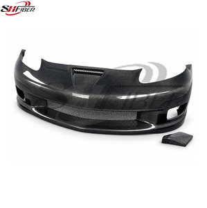 Pare-chocs en fibre de carbone C6, pare-chocs avant en fibre de carbone pour <span class=keywords><strong>Corvette</strong></span> C6 2005-2013 (Modification) - Product Image 4