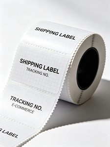 4x6-inch (102mm x 152mm) fan-shaped direct thermal self-adhesive <b>labels</b>; shipping <b>labels</b> address <b>labels</b>; thermal shipping <b>labels</b> - Product Image 2