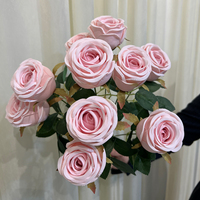 Offre Spéciale : Bouquet de Pivoines Artificielles en Soie Rose Violet, 10 Têtes – Fleurs Décoratives Économiques pour la Maison et les Mariages