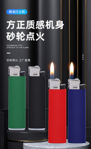 Encendedor de Bolsillo de Plástico de Gas Butano Desechable, Económico y Moderno, de Tamaño Pequeño, para Cigarrillos y Velas - Product Image 3