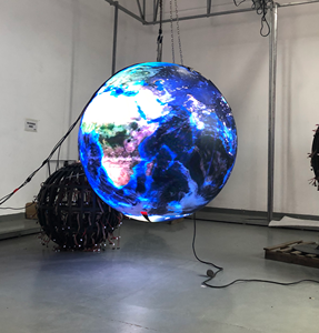 Màn hình LED hình cầu đầy đủ màu sắc tùy chỉnh màn hình hiển thị hình Cầu Led cung cấp Màn hình bắt mắt trong trung tâm mua sắm - Product Image 2
