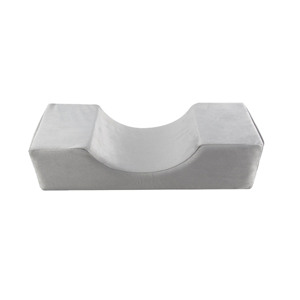 Bantal ekstensi pemosisian kepala cetak Logo ergonomis bantal ekstensi bulu mata tempat tidur busa memori bantal penopang leher untuk Salon - Product Image 3
