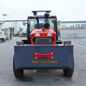 Fábrica China Terreno áspero Carretilla elevadora de 5 toneladas Elevación hidráulica Carretilla elevadora de tracción en 4 ruedas Carretilla elevadora de muelle de puerto de neumáticos todoterreno - Product Image 2