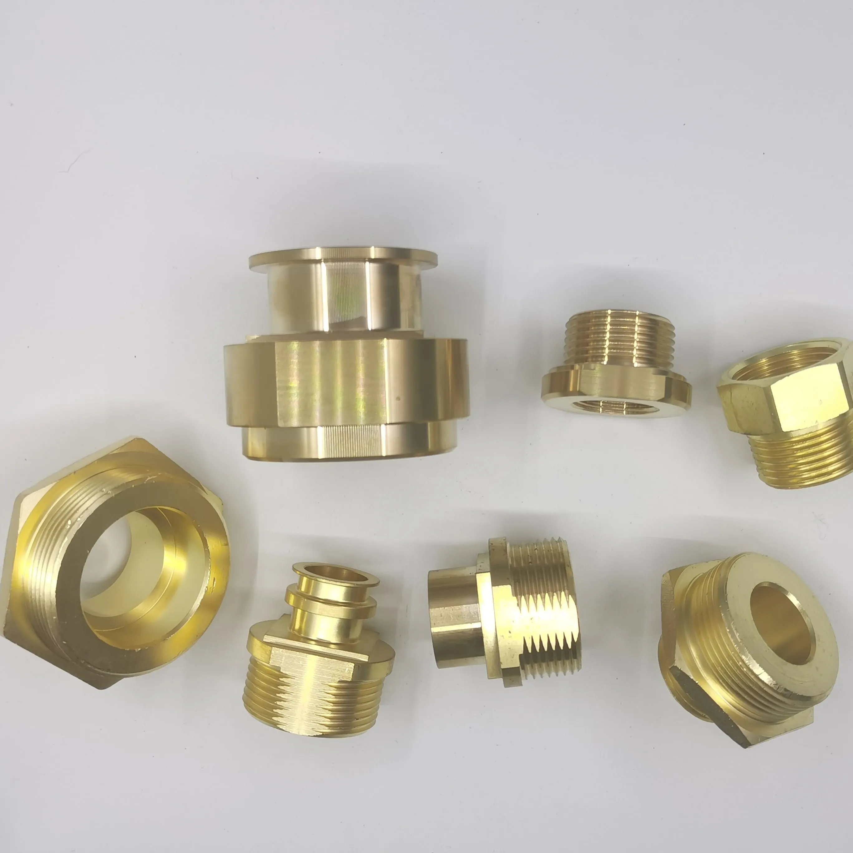 CNC machining parts brass aluminum stainless steel OEM factory spare parts