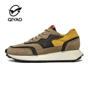 Qiyao OEM ODM Wholesale Designer Famous Brand Fashion Sneakers Jogging Casual Shoes For Men