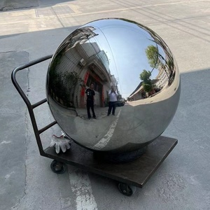 Esferas Metálicas Grandes de 750 mm, Bolas Huecas de Acero Inoxidable Grandes - Product Image 3