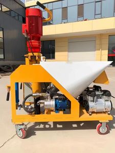 <span class=keywords><strong>Machine</strong></span> de pulvérisation de plâtrage de haute qualité <span class=keywords><strong>Machine</strong></span> de plâtrage de plâtre de plafond de rendu de mur extérieur automatique - Product Image 2