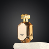 Flacon de parfum unique de luxe vide haut de gamme en verre 50ml 100ml pour personnalisation couleur, logo, marquage à chaud, vaporisateur, réutilisable, 100 pièces