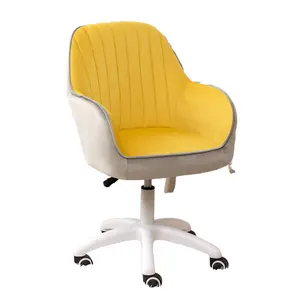 New Design Office Furniture modern velvet office chair 360 swivel computer chair Revolving office reception chair