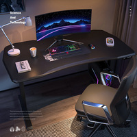 Plateau de table ergonomique incurvé, écologique, pour jeux et bureau debout réglable en hauteur, plateau de remplacement