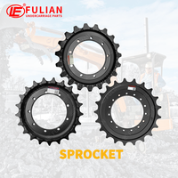 Kit de rouleaux porte-rouleaux, pignons et rouleaux inférieurs pour excavatrice CAT 320D 320D2, pièces de train de roulement, garantie 24 mois