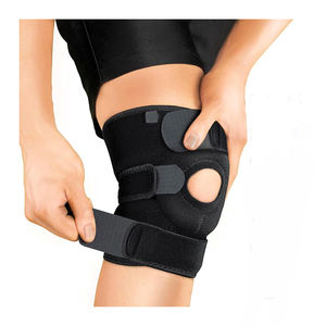 Adaptable Ajustable Compresión Lesiones Recuperación Artritis Dolor Correr Entrenamiento Soporte Manga Brace Hombres Mujeres Rodilleras - Product Image 1