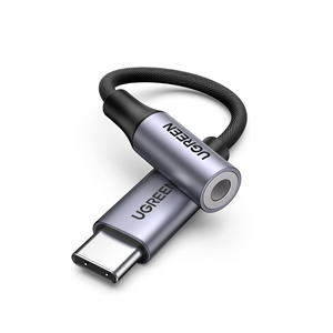 <span class=keywords><strong>Ugreen</strong></span> USB C TO 3.5MM อะแดปเตอร์เสียงชนิด C ไปยังหูฟังแจ็ค <span class=keywords><strong>AUX</strong></span> ดองเกิล24บิต/96กิโลเฮิร์ตซ์ HIFI DAC <span class=keywords><strong>สาย</strong></span>เคเบิ้ลแบบถัก - Product Image 2