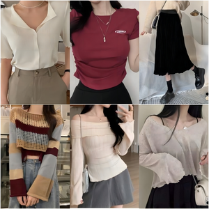 Ropa de Mujer al por Mayor Barata: Vestidos, Blusas, Camisas y <span class=keywords><strong>Pantalones</strong></span> de Poliéster, Productos de Marca Recién Empaquetados, Lote Mixto de Fábrica - Product Image 4