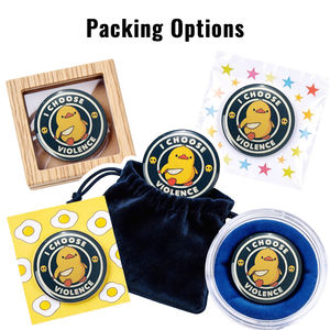 Botones Personalizados de Hojalata Redondos Impresos, Pines de Solapa Promocionales de 32, 44, 58mm para Campañas de Marketing y Eventos, Sin Pedido Mínimo (MOQ) - Product Image 6