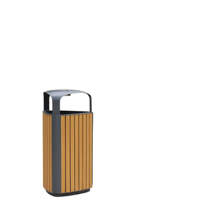 Wood Rectangular DIY Printed Animal Pattern Standing Without Lid Eco-Friendly 80L Indoor/Outdoor Storage Bucket - Product Image 1