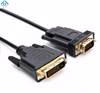 3M DVI D para Cable VGA DVI-I de enlace Dual 24 + 1 macho a VGA macho adaptador de Cable de vídeo 1080P Full HD